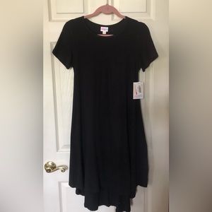 Black Lularoe Carly dress NWT XXS